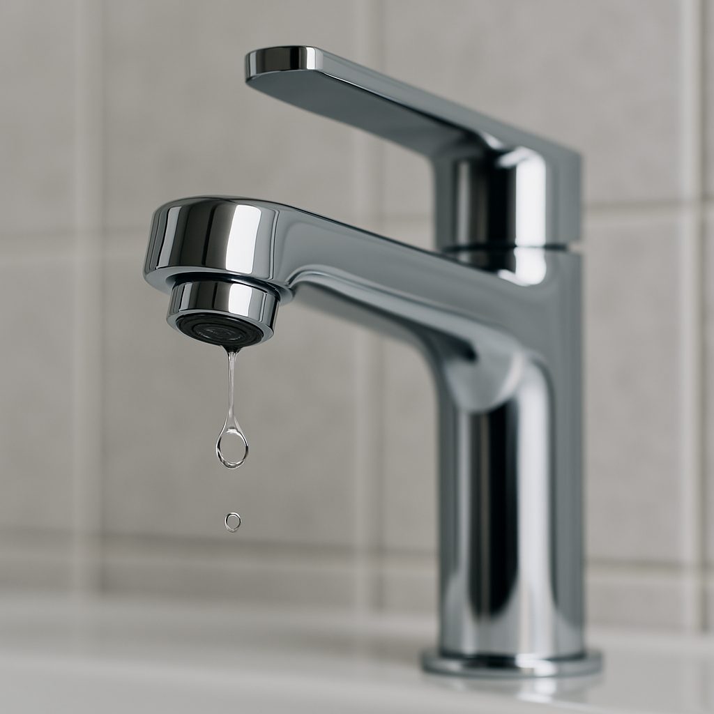 Wasserhahn tropft, Tropfender Wasserhahn, - Jetzt Wasserhahn reparieren bei abgenutzten Dichtungen